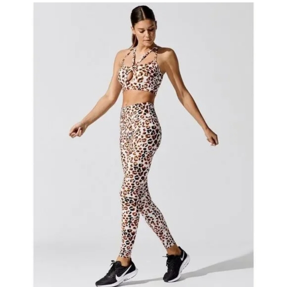 Duncan Legging in Buckthorn Cheetah Varley Size Small - Picture 12 of 14